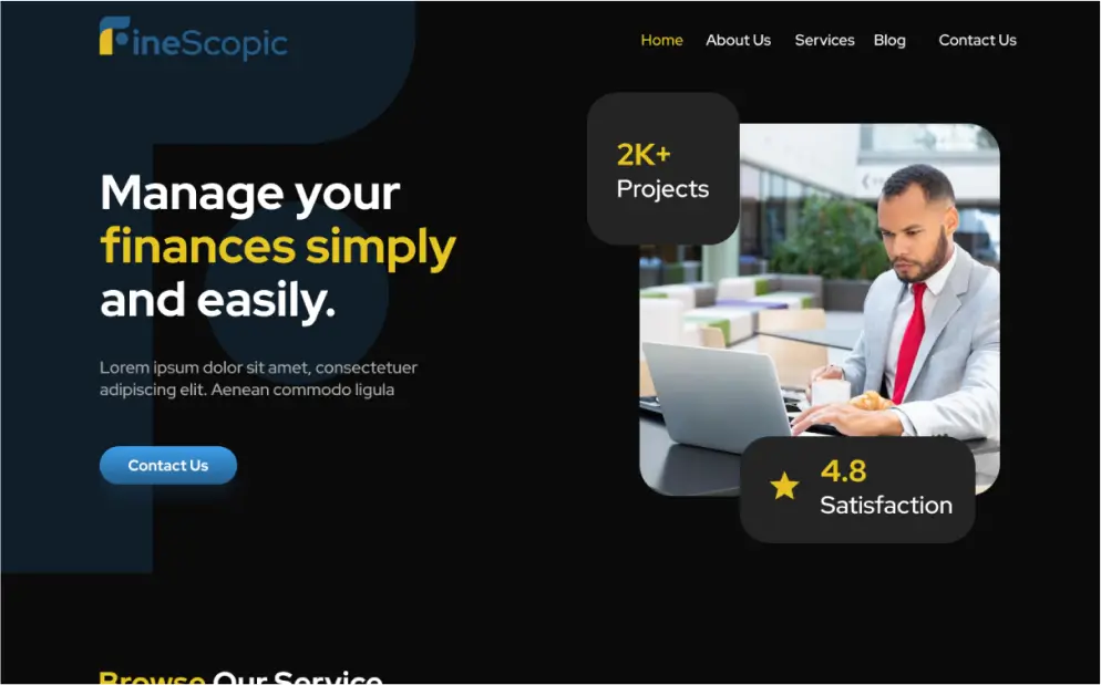 Web Screen