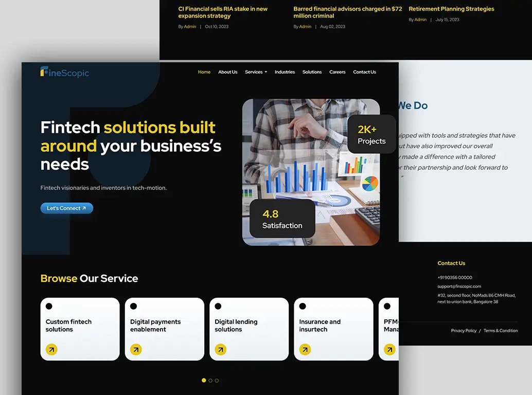 Web Screen