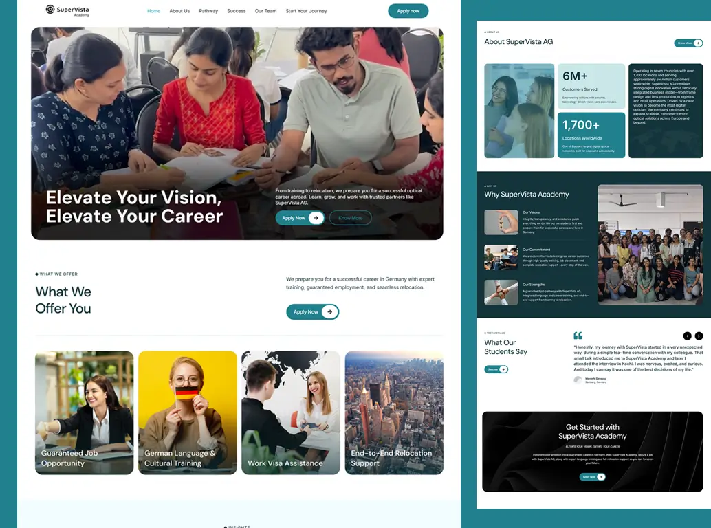 Web Screen