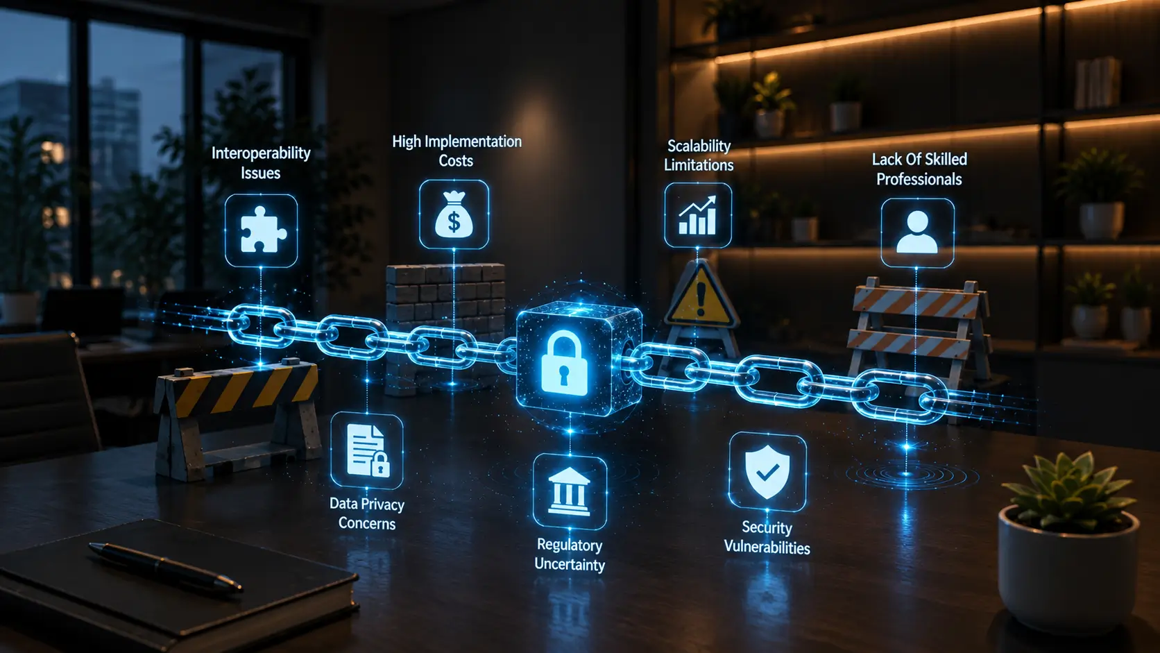 Exploring Roadblocks To Implementing Blockchain in Healthcare